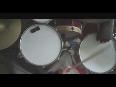 Afro - Latin inspired groove with the left foot clave in odd time