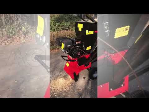 funktionsvideo Benzinhäcksler GeoTech GS150EL - Benzinmotor Loncin 15 PS - E-Starter