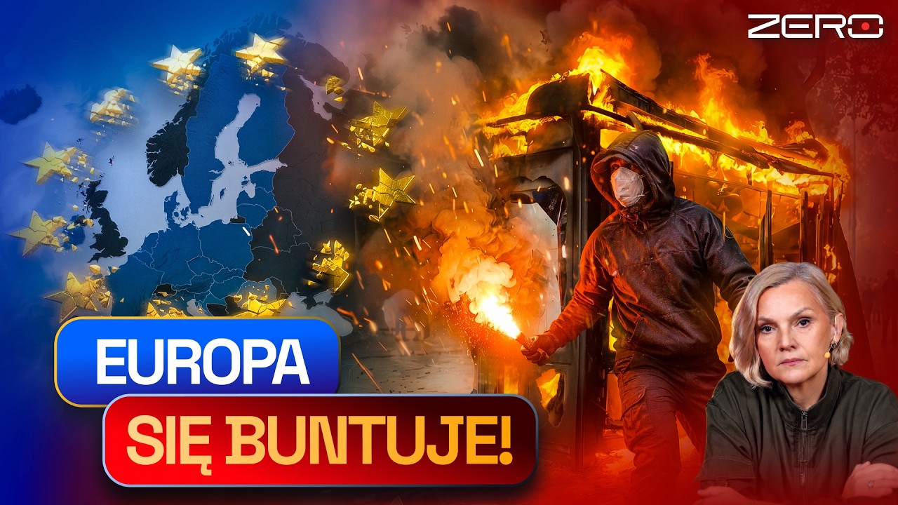 EUROPA IDZIE ŚLADAMI FRANCJI. CHAOS, PROTESTY, ZAMIESZKI I STARCIA Z POLICJĄ