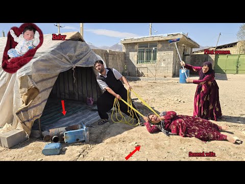 محبت،جشن:Life in turmoil: Husband gets angry and attacks second lady who is jealous of first lady 