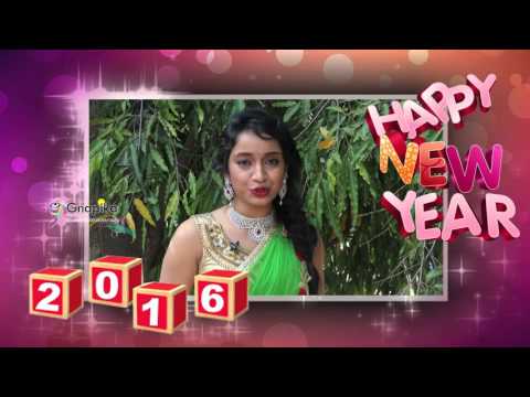 Happy New Year 2016 | Happy New Year Wishes From Anchor Vindhya