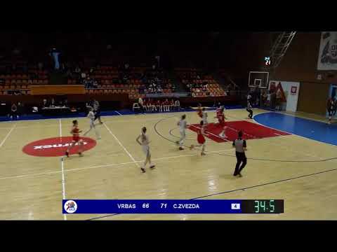 1ZLS 6. kolo / ŽKK Vrbas - KKŽ Crvena Zvezda KOMBANK / 07.11.2019.