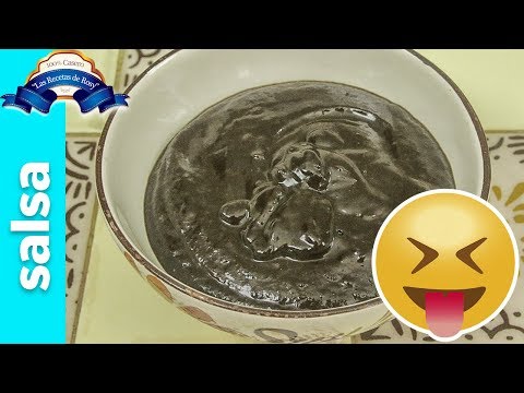 Salsa negra (Zapote negro) πππ Las Recetas de Rosy