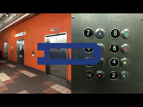 Dover VR Traction Elevators + Impulse Hydro - Ellis O'Farrell Garage - San Francisco, CA