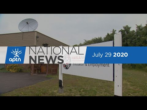 APTN National News July 29, 2020 – Indigenous children dying in care, Preserving the Haida language