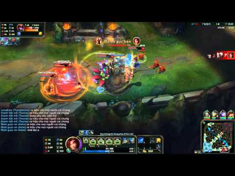 Zyra SP with Ashe vs Poppy SP with Miss Fortune - 02/02/2016