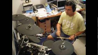 Minimal Compact - pieces of green - drum cover