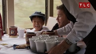 Will and Zoey Ride the Polar Express | The Little Couple