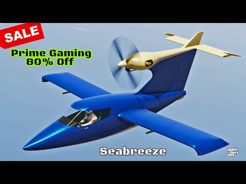 Seabreeze Flying Boat | Review & Customization | Prime Users SALE | GTA Online | NEW!