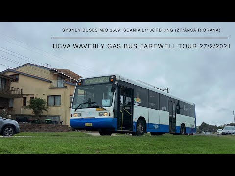 Sydney Buses 3509: Scania L113CRB CNG (ZF/Ansair Orana)