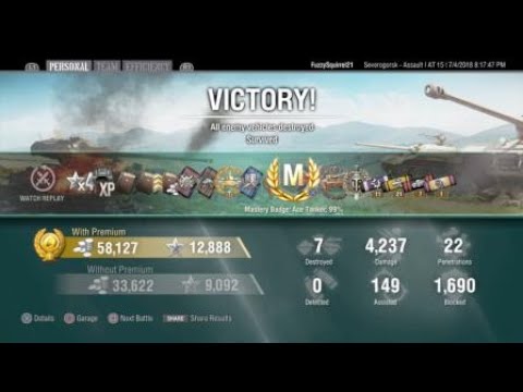 World of Tanks Console AT 15 ACE Tanker