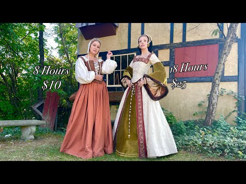 Making Renaissance Costumes IN ONE DAY[ish]