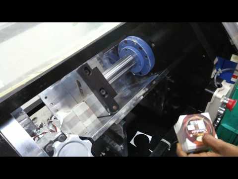 Label punching machine