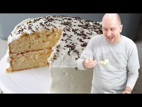 Most Delicious Vanilla Cake Recipe | Easy Birthday Cake