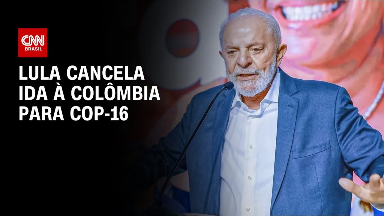 Lula cancela ida à Colômbia para COP-16 | CNN 360º