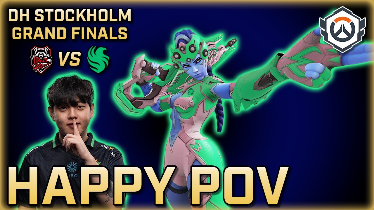 [Happy POV] Crazy Raccoon vs Team Falcons | Grand Finals | OWCS World Finals