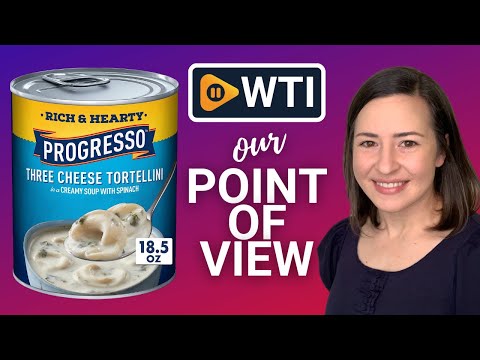 Progresso Rich & Hearty Tortellini Soup - WTI product video review