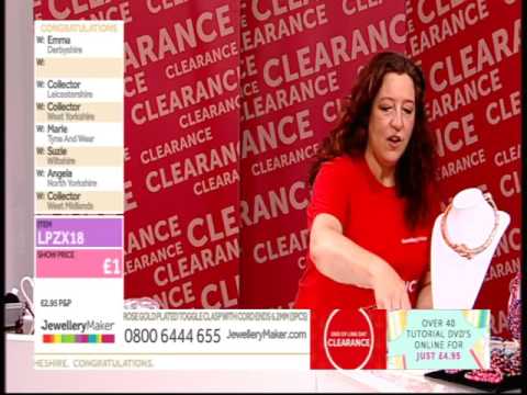 JewelleryMaker LIVE 31/07/16 1PM - 5PM