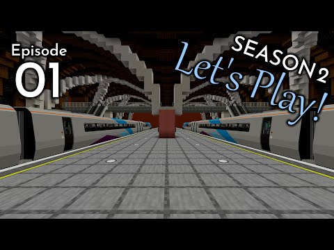The Start of Something New... and Fast! - Minecraft Transit Railway Let's Play S2E1