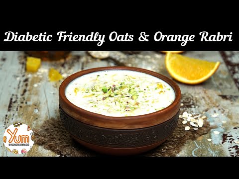 Diabetic Friendly Oats & Orange Rabri
