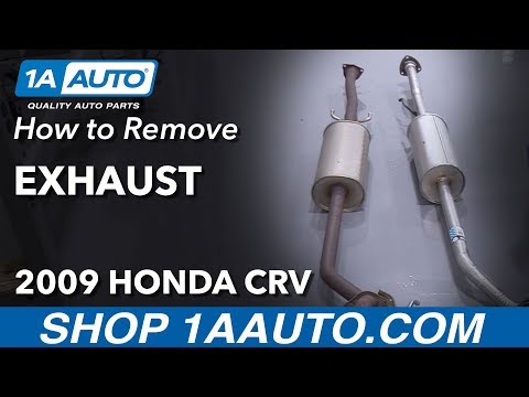 How to Replace Exhaust 07-11 Honda CRV