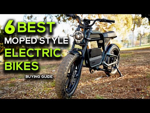 Best Moped Style Electric Bikes 2024 - Top 6 Game-Changers!