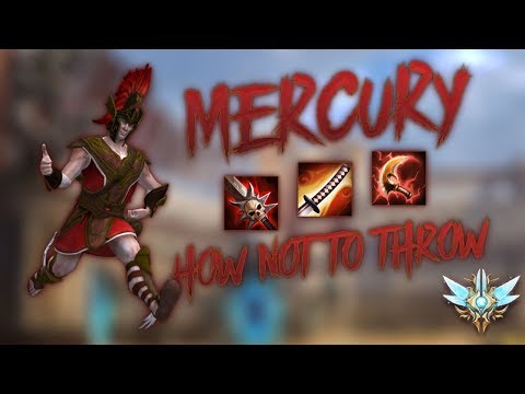 MERCURY | Grandmasters Jungle | I ALMOST THREW THIS GAME | Smite Season 6