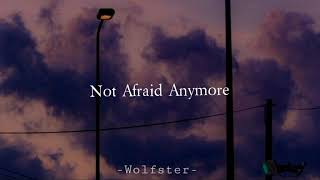 Halsey - Not Afraid Anymore (Lyric video)