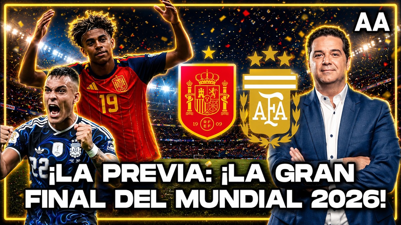 ¡SE DEFINE AL CAMPEÓN! La previa de Argentina vs España | Andrés Agulla