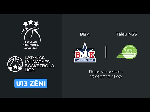 2026.01.10 LJBL U13 Game 12 (BBK vs Talsu NSS)