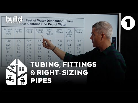 The Tubing, Fittings and Right-Sizing Pipes | The Perfect Plumbing Plan - Episode 1