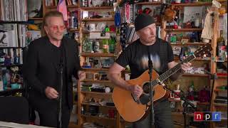 Bono and The Edge - In a little while live acustic #tinydeskconcert