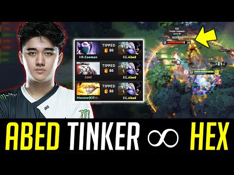 Hero of ABED we all want to see in TI10 - Super Fast Hands TINKER - Infinite HEX DOTA 2