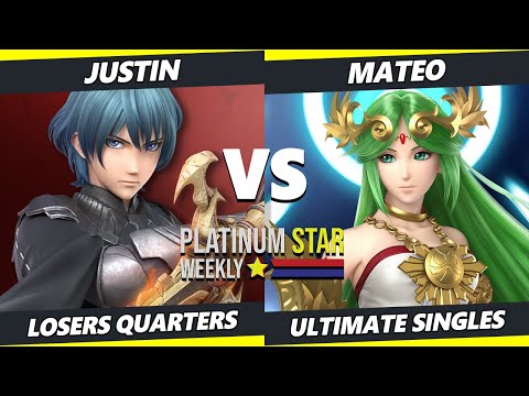 PSW S15:W5 Losers Quarters - Justin (Byleth) Vs. Mateo (Palutena) SSBU Ultimate Tournament