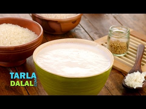 How to Make a Perfect Dosa Batter/ Basic South indian Batter Recipe for Idli and Dosa by Tarla Dalal