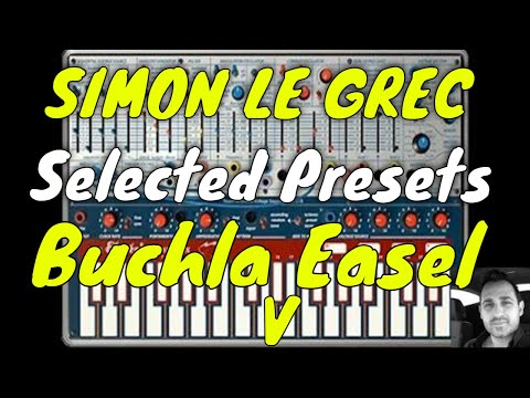 Arturia | Buchla Easel V | Selected presets