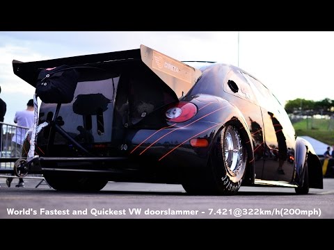 World's Fastest and Quickest VW doorslammer - 7.421@322km/h(200mph) - 2016