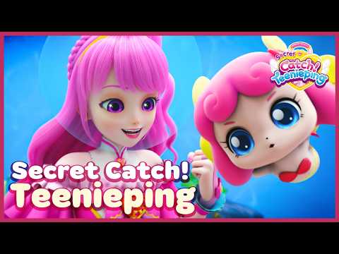 [Secret Catch! Teenieping] 🔑 Swim & Rescue the DOLPHIN 🐬💘 Save the Ocean! Best Episodes of Season 3