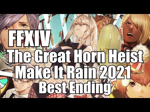 The Great Horn Heist Quest | Best Ending | No Commentary w/ Timestamps | Final Fantasy XIV