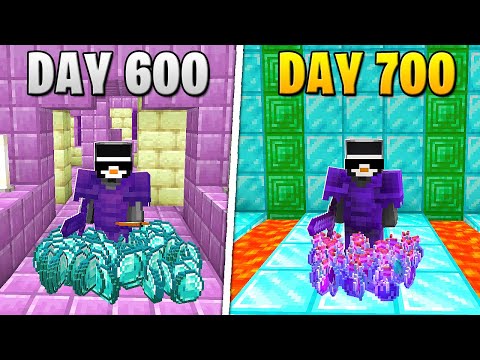 SB737 - I Survived 700 Days in HARDCORE Minecraft...