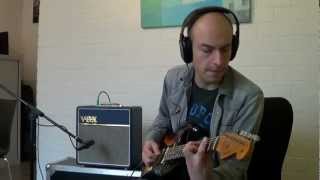 Video thumbnail for VOX AC4C1 demo with Fender CS 60's Heavy Relic Strat by Niels van der Steenhoven