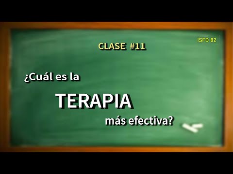 ¿Cuál es la terapia psicológica más efectiva?