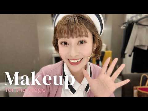 Sparkling pink makeup that looks great on stage ✨🩷 I'll also introduce my favorite everyday cosme...