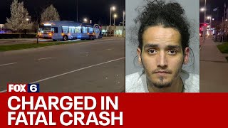 Fatal Milwaukee crash involving MCTS bus; man accused | FOX6 News Milwuakee