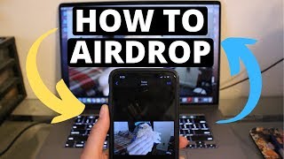 How To Airdrop Photos & Videos From iPhone To Mac!