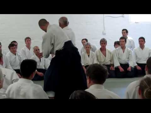 Chiba Sensei: Ushiro waza footwork