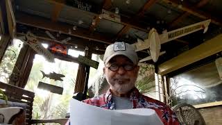 The Night I Painted The Sky-Jim McGinnis reading Buffett as a 4th of July gift