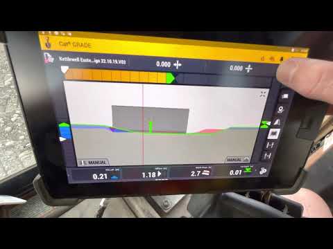Trimble Earthworks Tip: Undercut toe of a slope