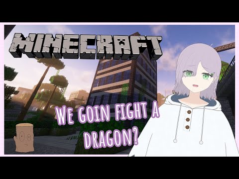 Ruthless dragon takedown in our Minecraft server
