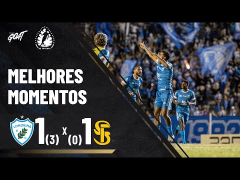 LONDRINA VENCE O SÃO JOSEENSE NOS PÊNALTIS E ESTÁ NA SEMIFINAL DO CAMPEONATO PARANAENSE!